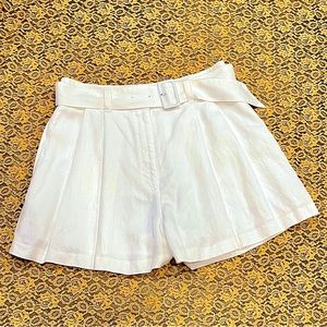Club Monaco pleated shorts